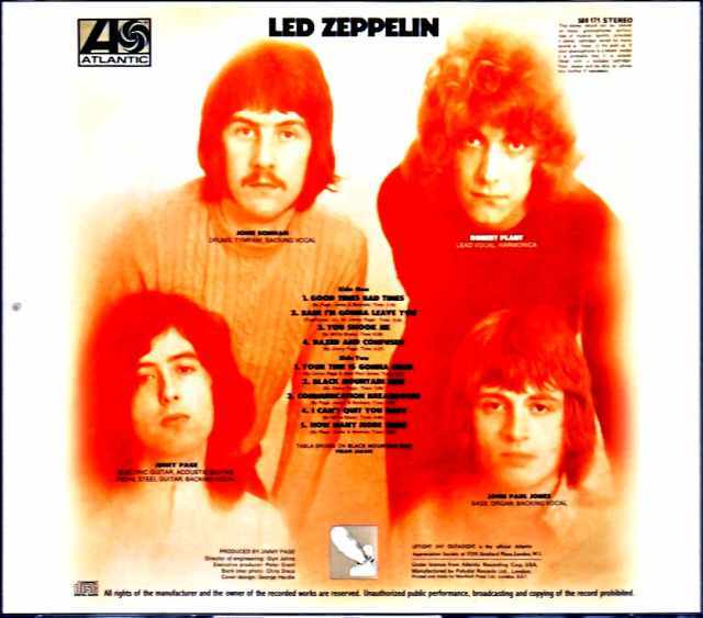 Led Zeppelin レッド・ツェッペリン/First Album Original UK LP Edition
