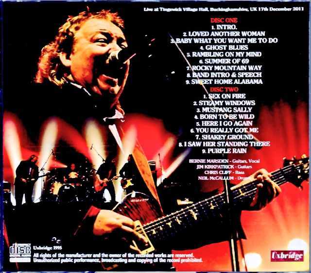 Bernie Marsden バーニー・マースデン/England,UK 2011
