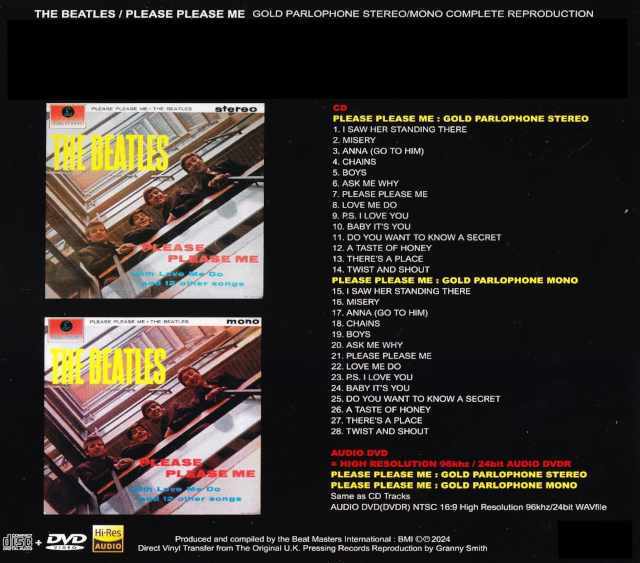 Beatles ビートルズ/プリーズ・プリーズ・ミー ゴールド・パーロフォン