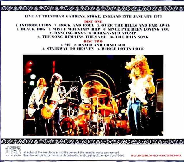 Led Zeppelin レッド・ツェッペリン/England,UK 1973 Complete Upgrade