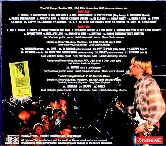 Nirvana ニルヴァーナ/WA,USA 1990 Complete Remix Edition & more