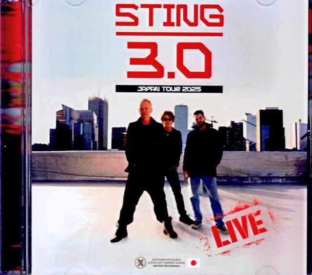 Sting スティング/Tokyo,Japan 09.15.2025 Complete S & V IEM Matrix