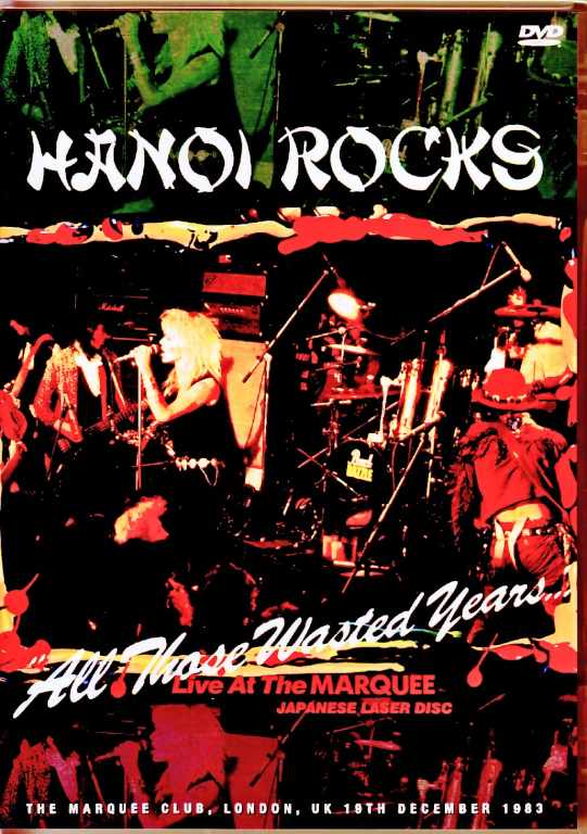 Hanoi Rocks ハノイ・ロックス/London,UK 1983 Original Japanese Lase