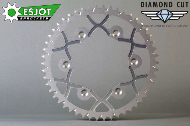 Esjot（エスヨット） X-Wing オフロード用リアスプロケット KAWASAKI