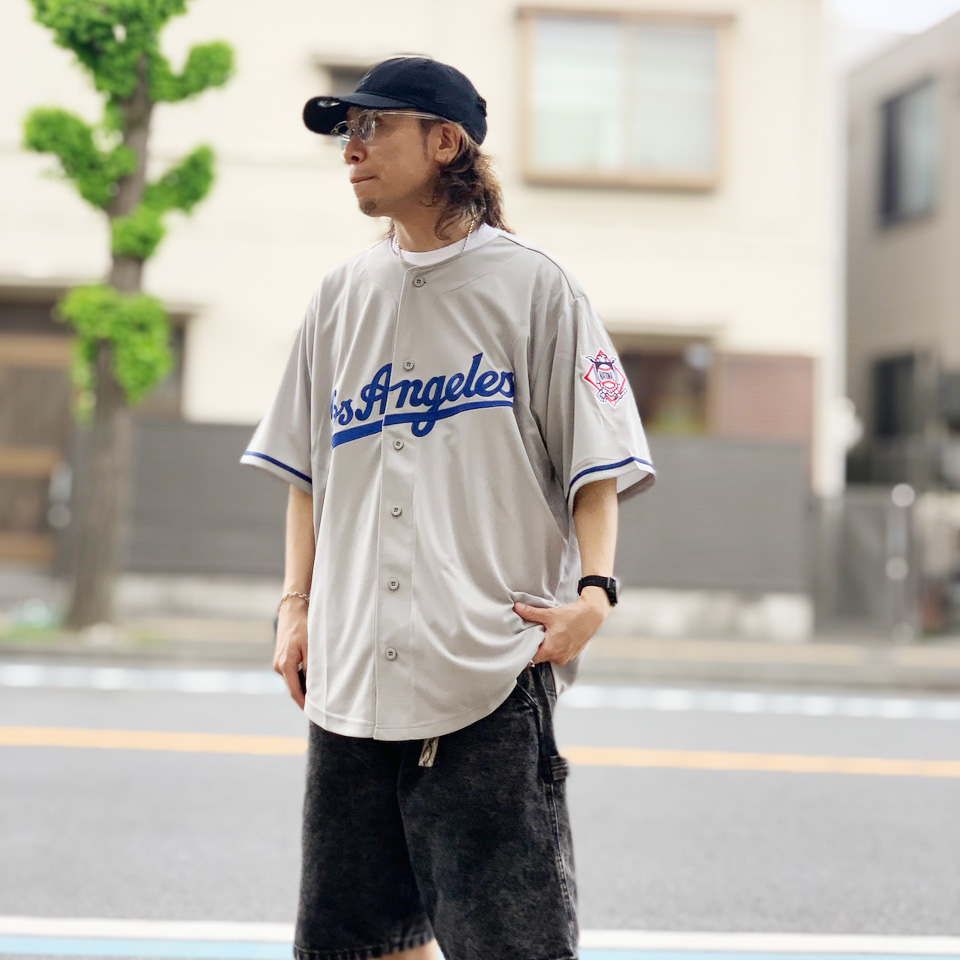 FANATICS / MLB MESH BASEBALL SHIRT - LOS ANGELES DODGERS