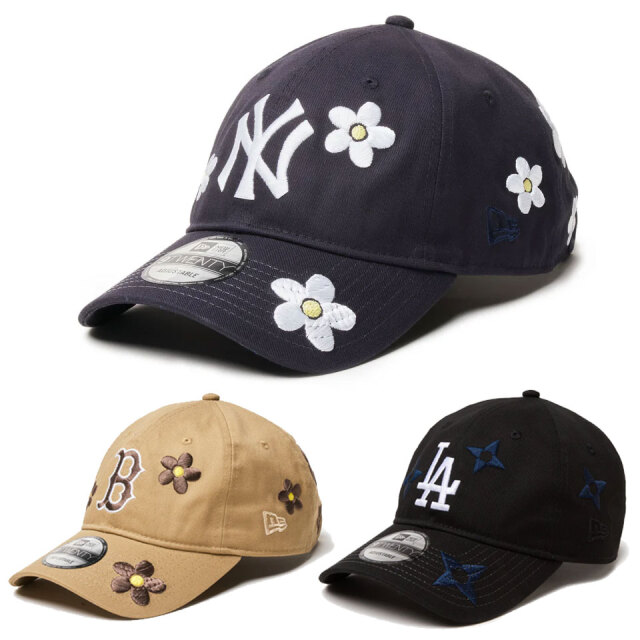NEW ERA / 9TWENTY MLB Flower Embroidery