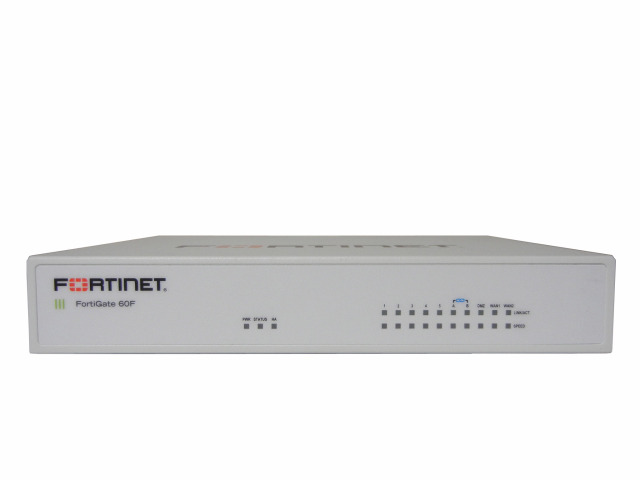 中古】セキュリティ機能を実現するUTM（統合脅威管理）FortiGate60F