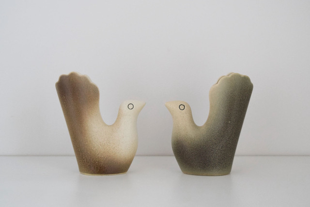 鳥の花器[dieci（ディエチ）] En Liten Van (Bird)/鹿児島睦- ならの実