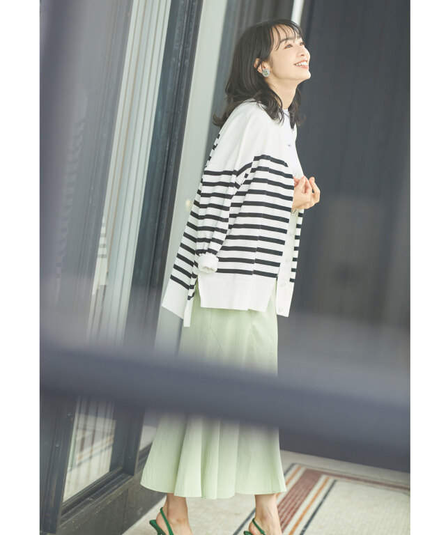 リネンライクマーメイドスカート