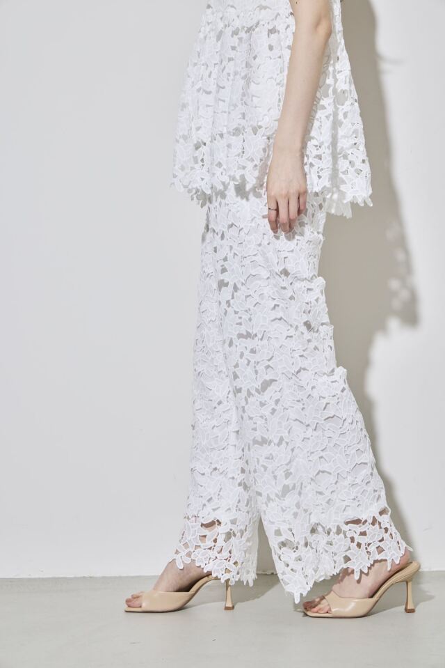 林田岬優さん着用】ケミカルレースパンツ