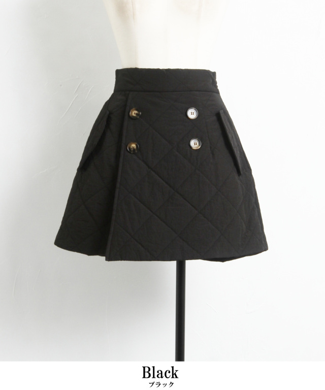 マシェリコラボ》キルティングショートパンツ