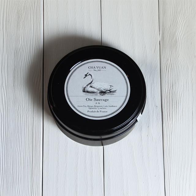 CHA YUAN TEABAG缶（水鳥） | NORTH FARM STOCK | ノースファーム