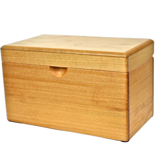 木製BOXオルゴール 大【ナチュラル】