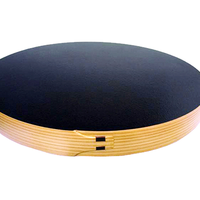 曲げわっぱ -丸盆（尺）内朱- 秋田県大館市の伝統工芸