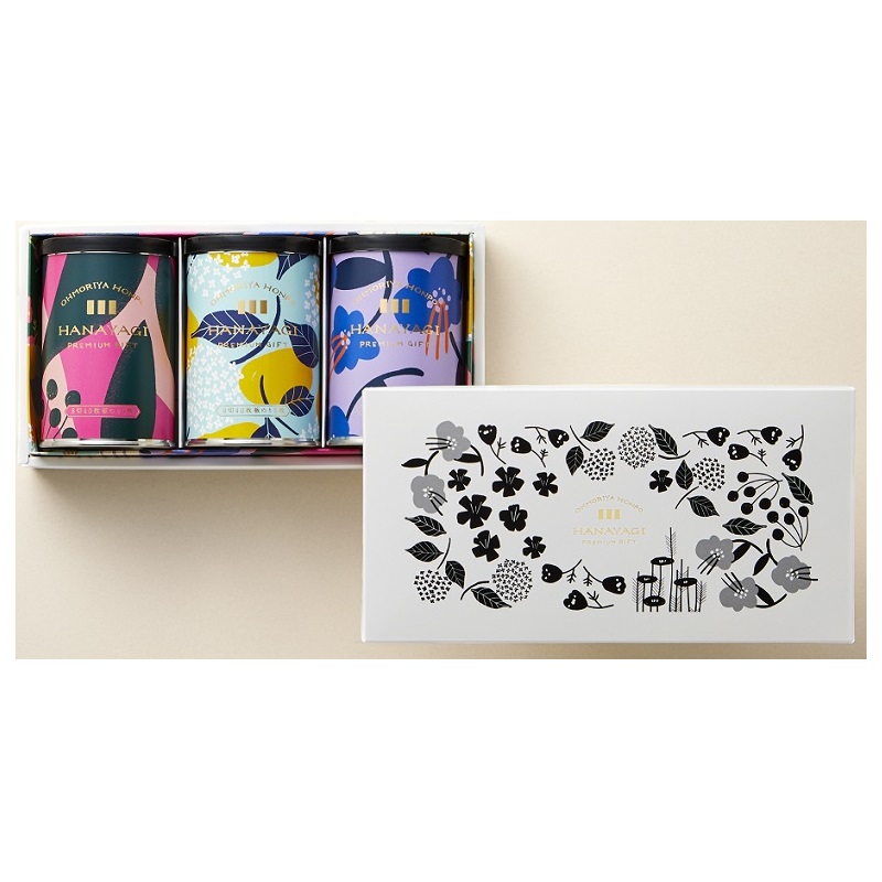 HANAYAGI3本セット 花ひふみ 海苔の大森屋 公式ショップ