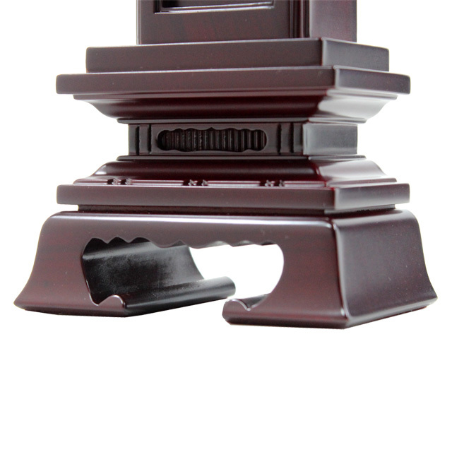 IH-0702 繰り出し位牌 紫檀 春日回出 3,5寸～6,0寸 お仏壇お仏具の専門