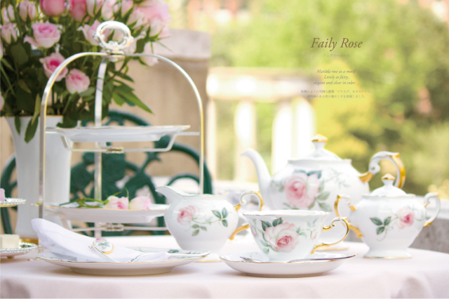 フェアリーローズ マチルダ 20cmケーキ皿