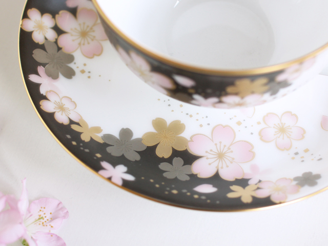 桜シリーズ第2回「友禅桜」 カップ＆ソーサー