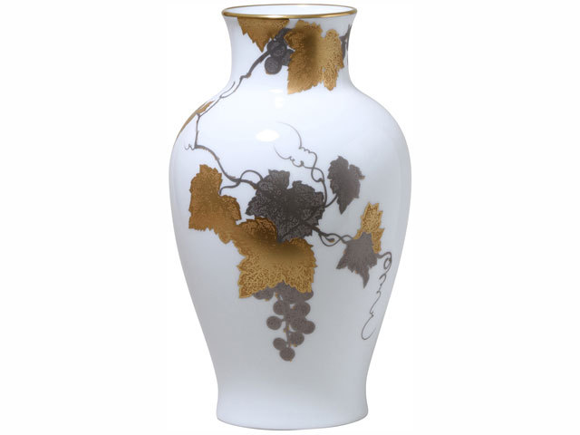 金蝕ぶどう 28cm花器