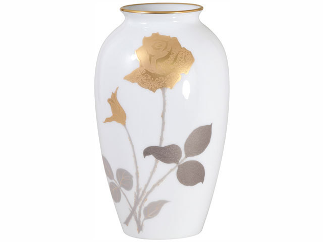 金蝕バラ 23cm花器