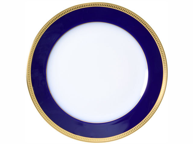 瑠璃片葉金蝕 26cmミート皿