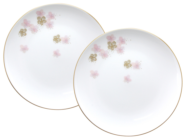 直営店限定＞初御代桜 ミート皿 ペア
