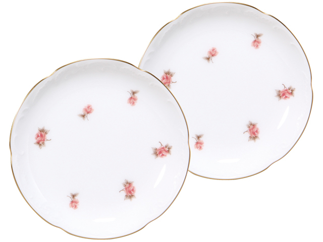 小花 15cm銘々皿ペアセット