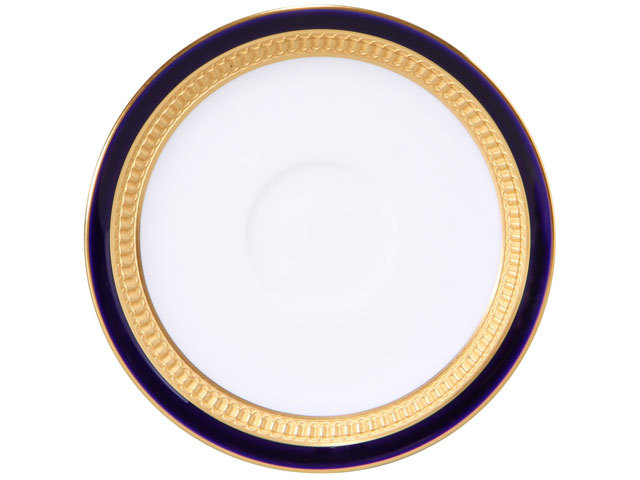 ロイヤルブルークラウン（瑠璃エンボス） デミタスカップ＆ソーサー