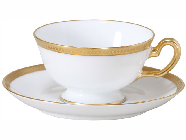 片葉金蝕 カップ&ソーサー