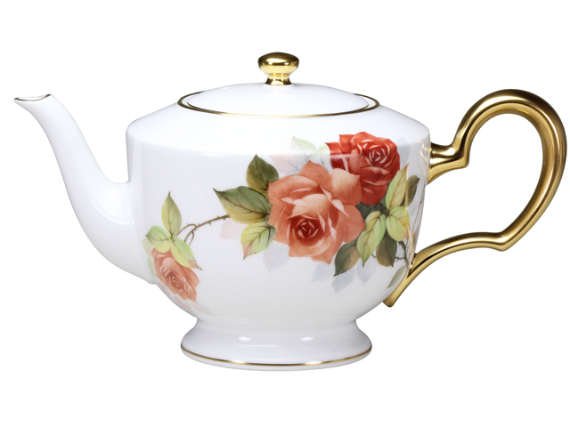 手描き】クラシックローズ ポット