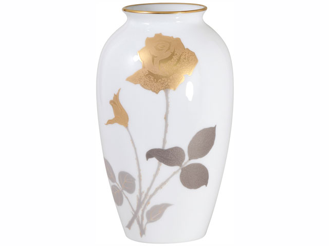 金蝕バラ 23cm花器