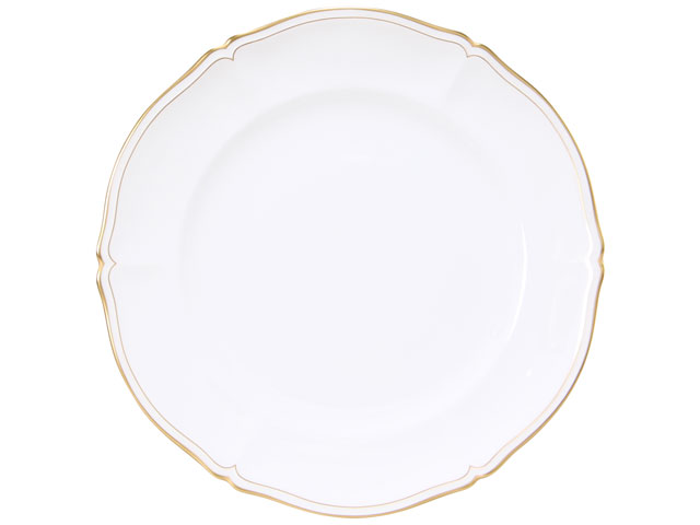 The Okura ホワイトマスターピース 23cmフィッシュ皿