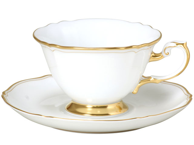The Okura ホワイトマスターピース カップ&ソーサー