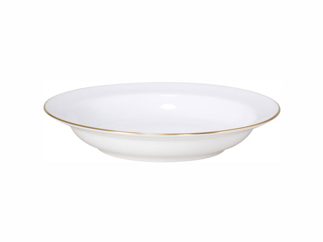 ゴールドライン（リムシェープ） 14cmフルーツ皿