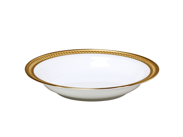 クラウン（エンボス） 14cmフルーツ皿