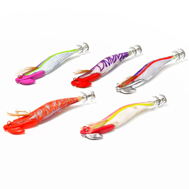 ティップラン専用エギ 3.5号 30g 5色セット(egiset-002)[M便 1/2