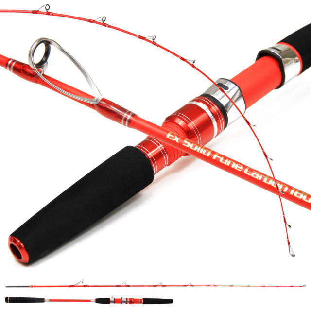 カーボンソリッド万能船竿 シーマスタッグ EXソリッド船 カーボン180