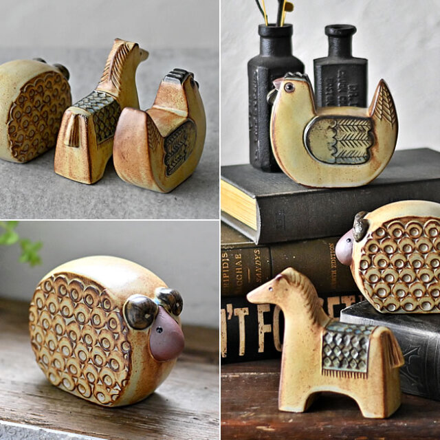 瀬戸焼のアニマルオブジェ | ゼネラルストア オルネ