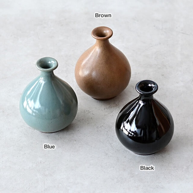 瀬戸焼のフラワーベース GOURD | ゼネラルストア オルネ