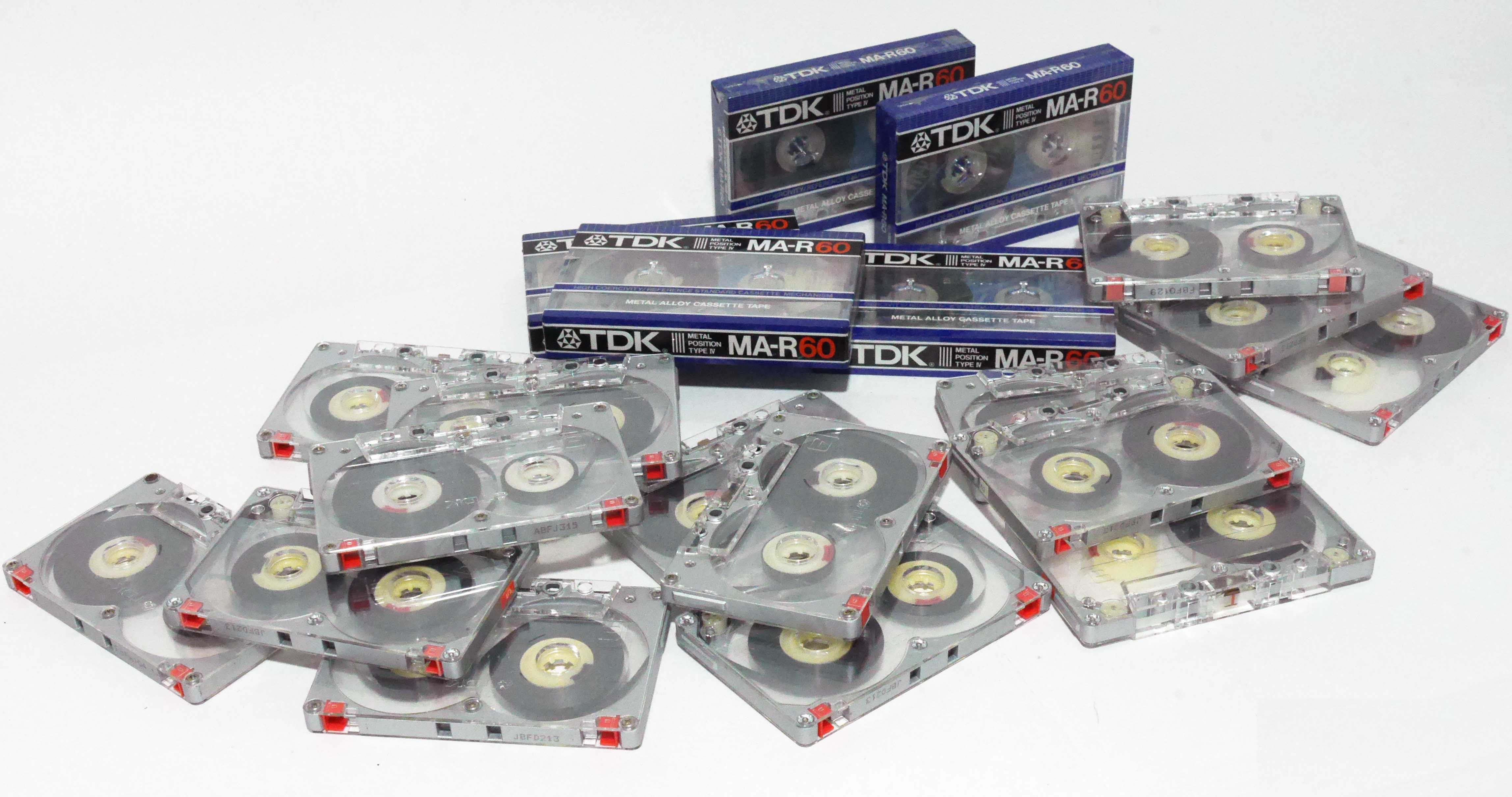 日本製 TDK メタルカセットテープ M-AR 60 まとめて