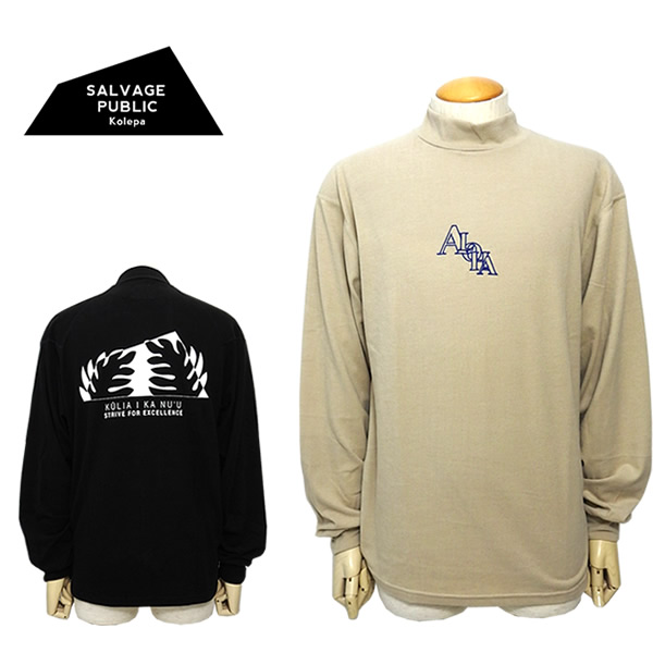 SALVAGE PUBLIC KOLEPA［サルベージパブリックコレパ］Honu Mockneck L