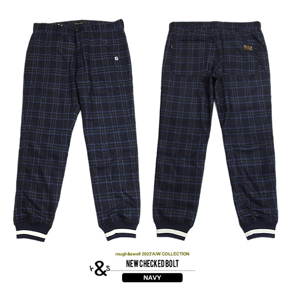 rough&swell［ラフアンドスウェル］NEW CHECKED BOLT/ウールチェック