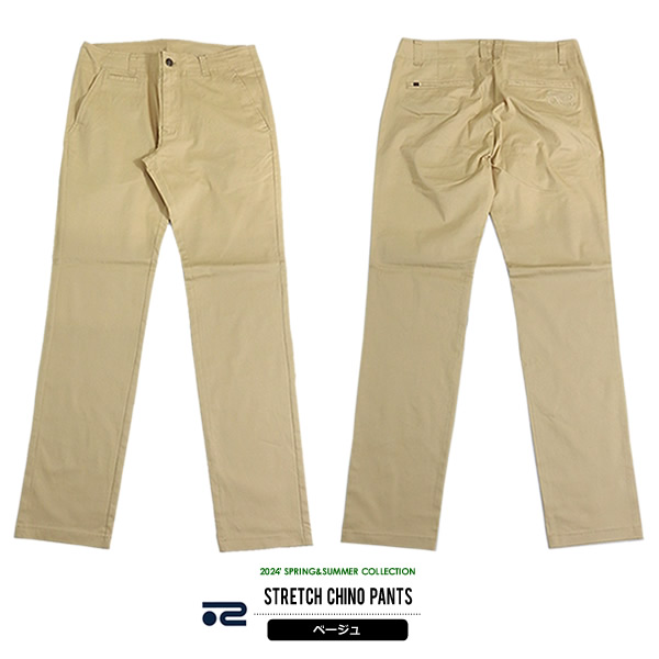 ROSASEN［ロサーセン］STRETCH CHINO PANTS/ チノストレッチパンツ