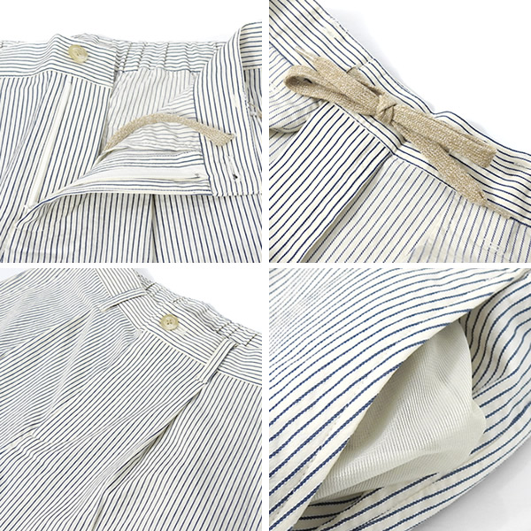 ROSASEN［ロサーセン］STRETCH STRIPE PANTS /ストレッチストライプ