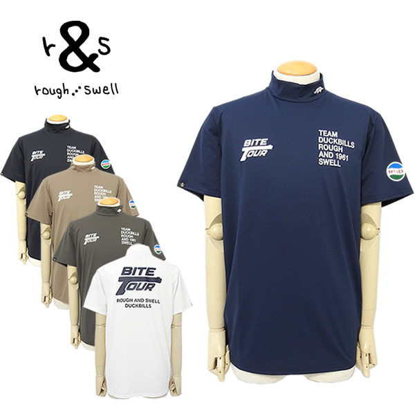rough&swell［ラフアンドスウェル］BITE TOUR MOCK/ディンプルジャージ