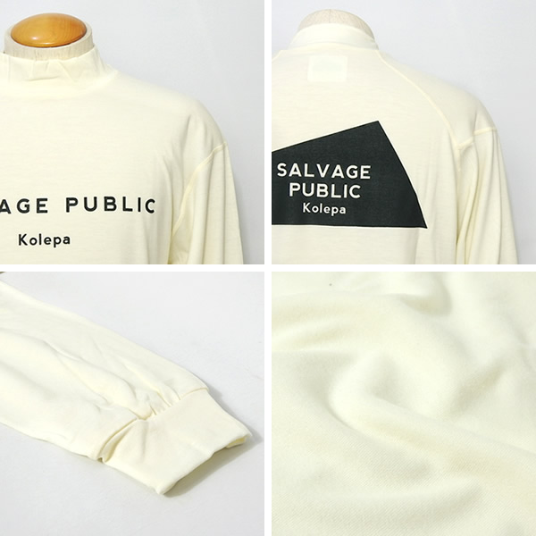SALVAGE PUBLIC KOLEPA［サルベージパブリックコレパ］Honu Mockneck L