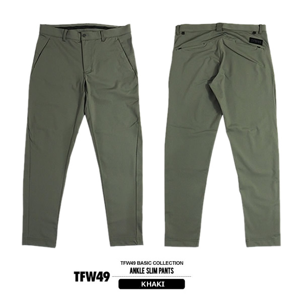 TFW49［ティーエフダブリューフォーティーナイン］ANKLE SLIM PANTS