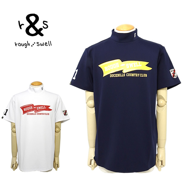rough&swell［ラフアンドスウェル］RS FLAG MOCK/半袖モックネック