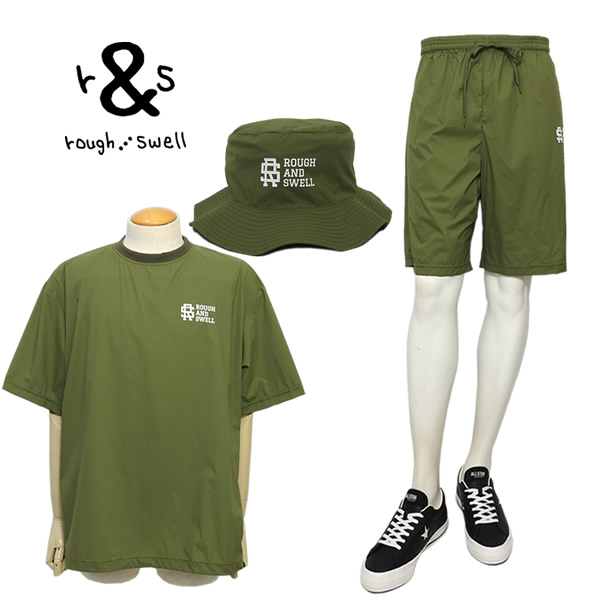 rough&swell［ラフアンドスウェル］SHOWER RAIN WEAR/3点セットレイン
