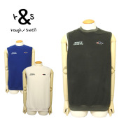 rough&swell［ラフアンドスウェル］BIG R VEST/ニットベスト【2024年秋冬】